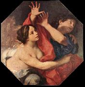 CIGNANI, Carlo Joseph and Potiphar s Wife oil on canvas